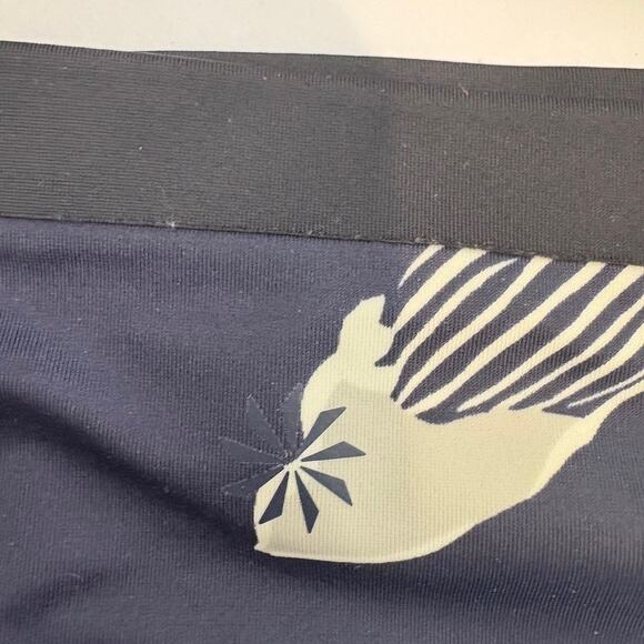 Athleta -Navy Fiore 2 Piece Bikini Swimsuit Wrap Top Full Bottoms-Women's Sz Med - Picture 8 of 8